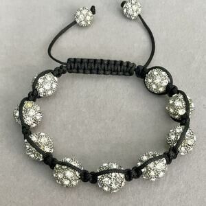 Men’s Adjustable Shamballa Bracelet/ Pre-Loved